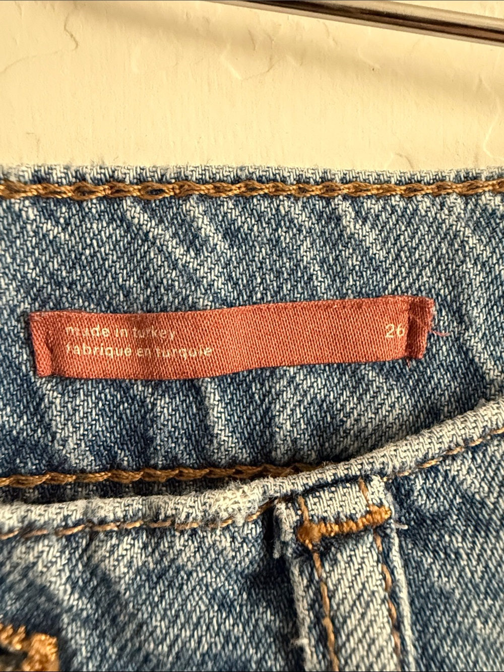 Pilcro The Jane High-Rise Wide-Leg Jeans Sz 26 - Picture 9 of 12